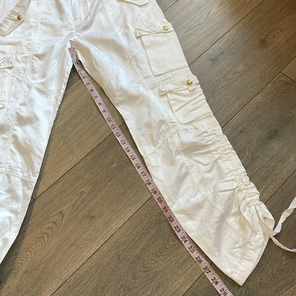 Lauren Ralph Lauren Shantung Cargo Pants - Picture 16 of 16